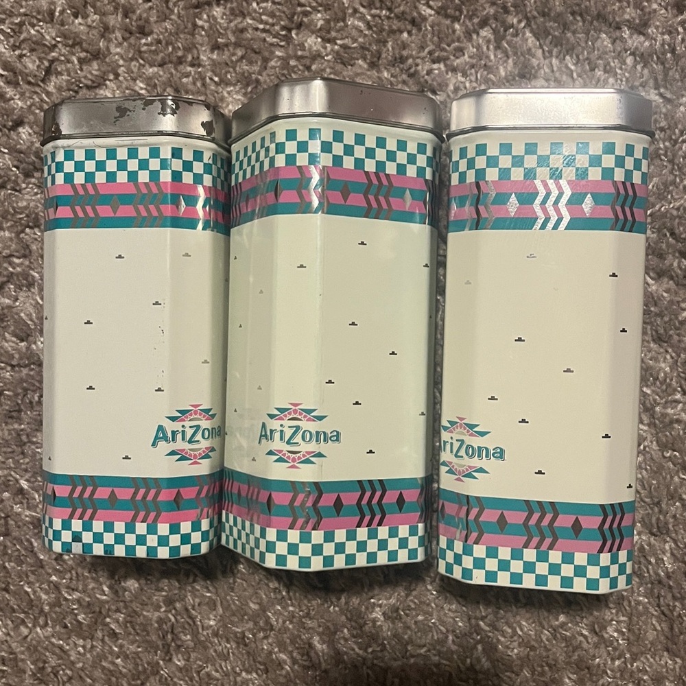 Vintage Arizona Tea Tins